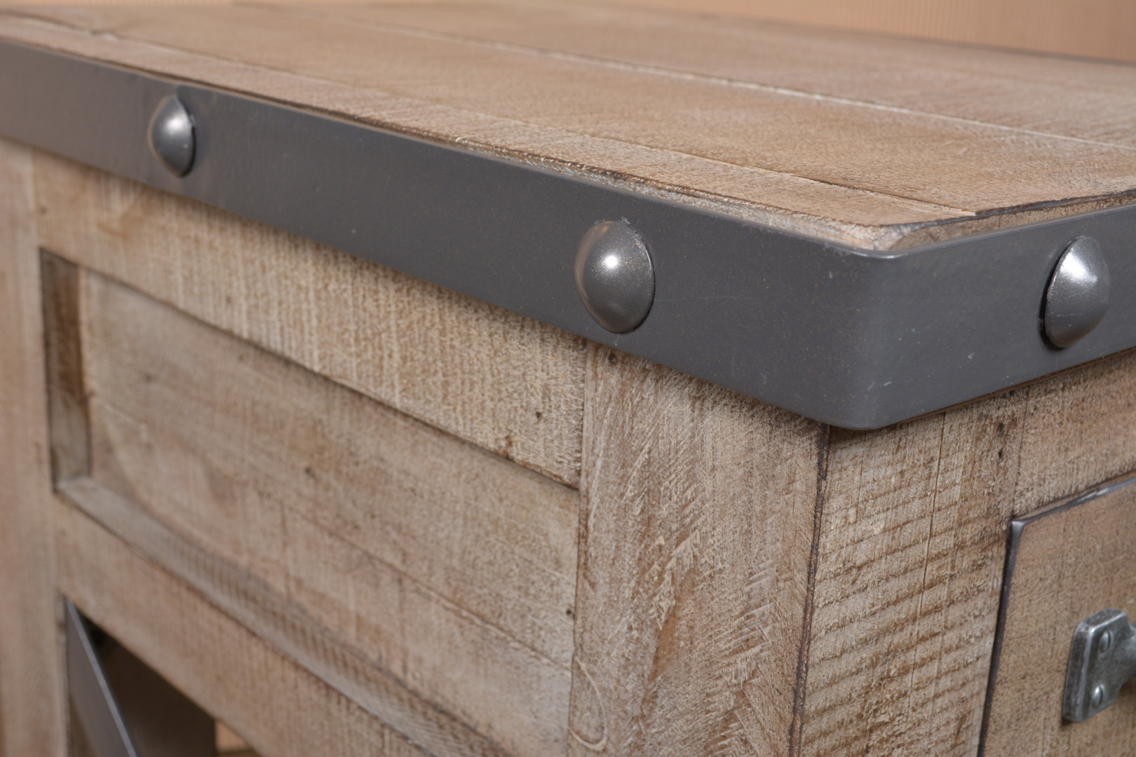 Horizon Home Furniture Urban Rustic Gray Side Table