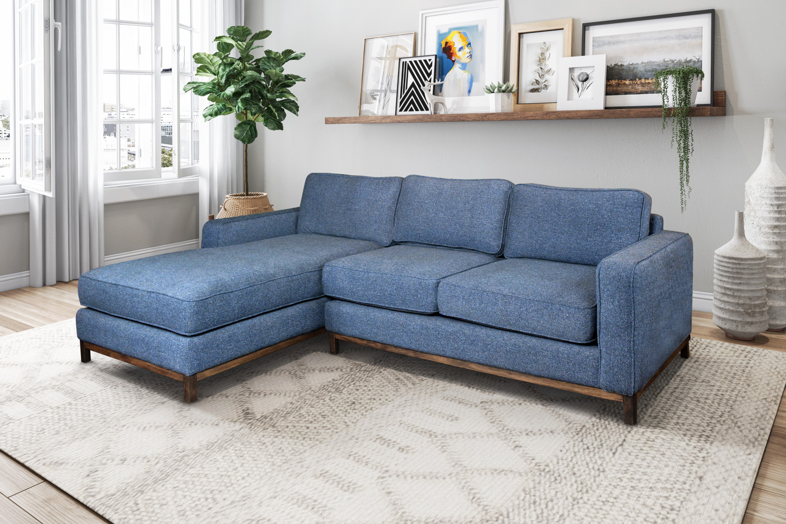 Horizon Home Furniture - Lifestyle Sectional Sofa